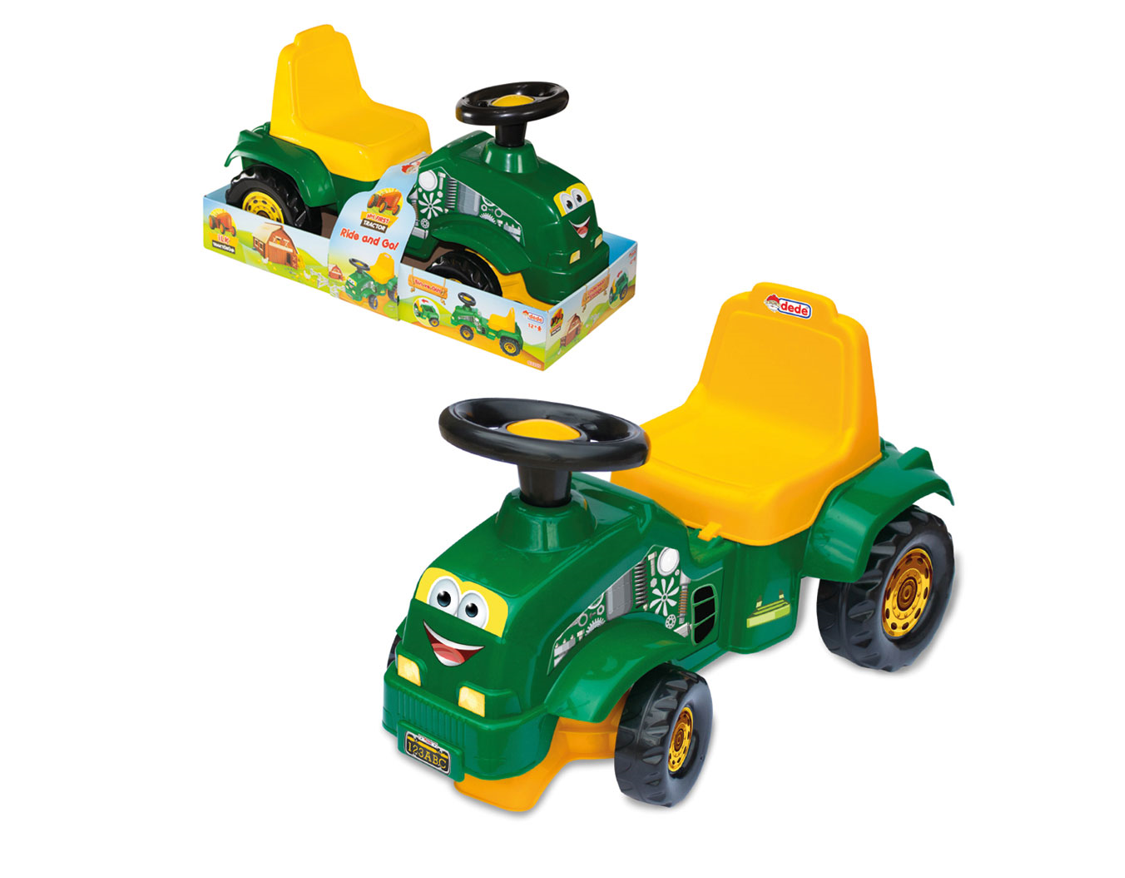 Bisschop Zenuwinzinking Voorvoegsel Tractor Kinderspeelgoed - Loopwagen - speelgoed - loopauto groen -  Babystartup