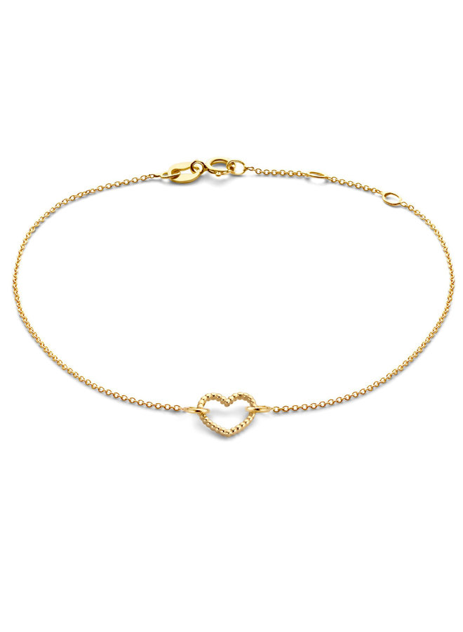 Vintage Bracelet Heart Chain