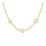 Love Letter Necklace 3 Initials