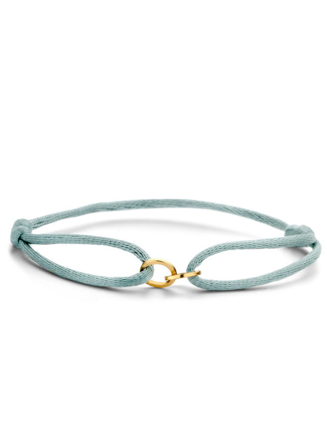 Iconic Bracelet Double Open Circle Cord