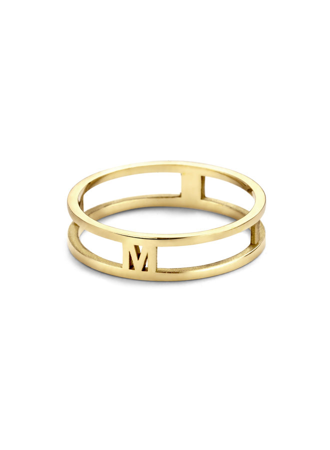 Love Letter Ring 1 Initial