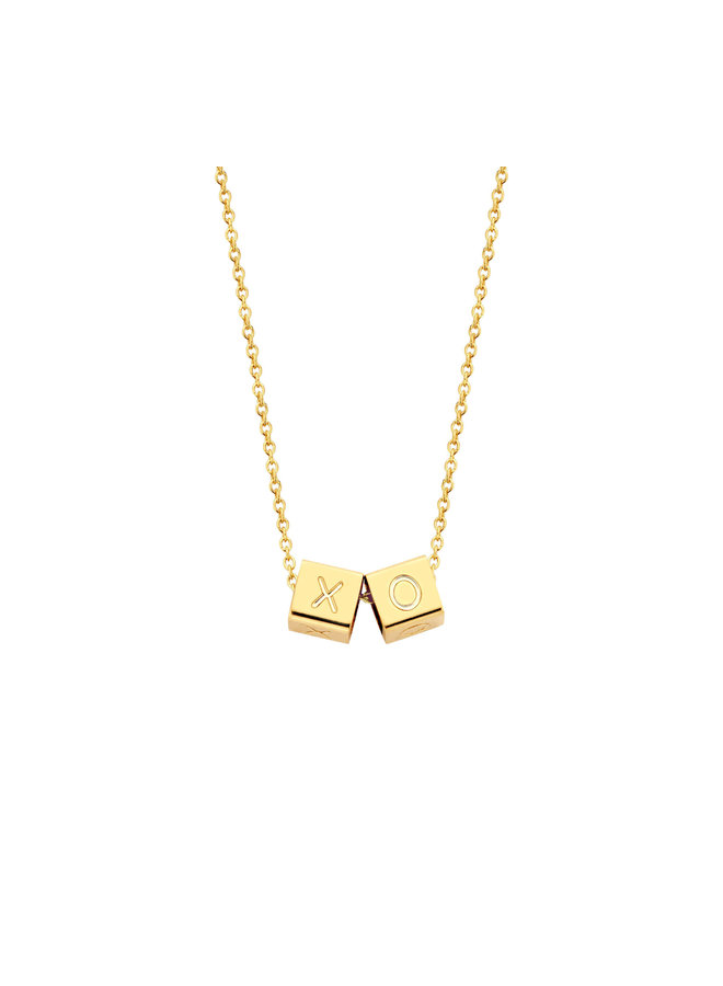 Cube Necklace 2 Cubes