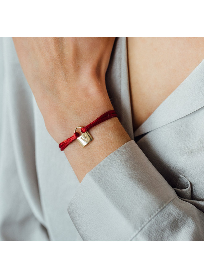 Charm Lock Bracelet
