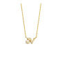 Just Diamond Necklace 2 Initials