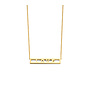 Love Bar Necklace 4 Initials