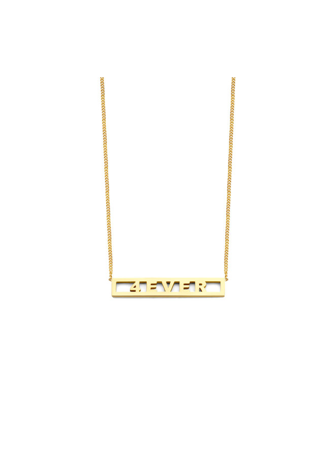 Love Bar Necklace 5 Initials