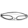 Iconic Bracelet Double Open Circle Cord Men
