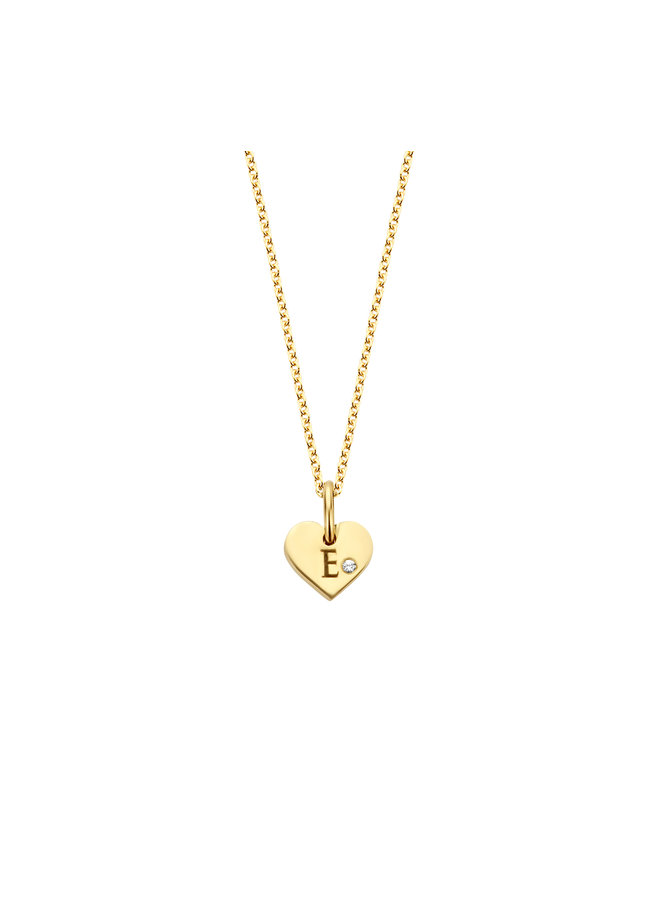 Heart Necklace Mini with Diamond