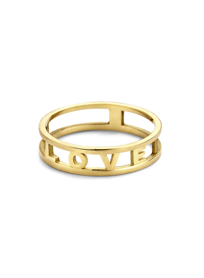 Love Letter Ring 2-4 Initials