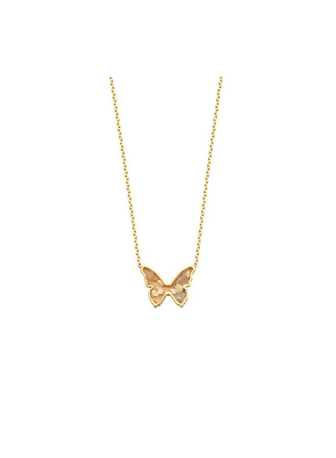 Ashes Necklace Butterfly Small