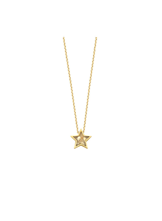 Ashes Necklace Star Small