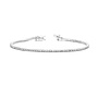 Just Diamond Tennis Bracelet White Diamond Size 1