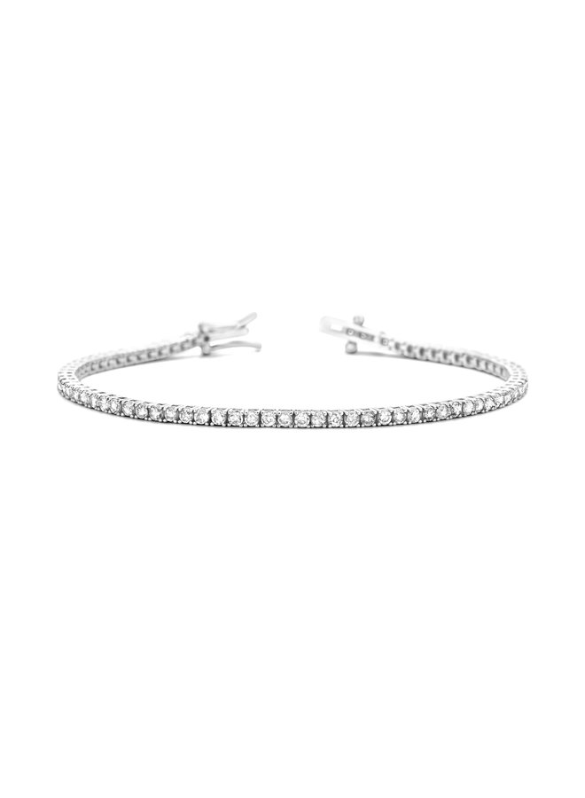 Just Diamond Tennis Bracelet White Diamond Size 3