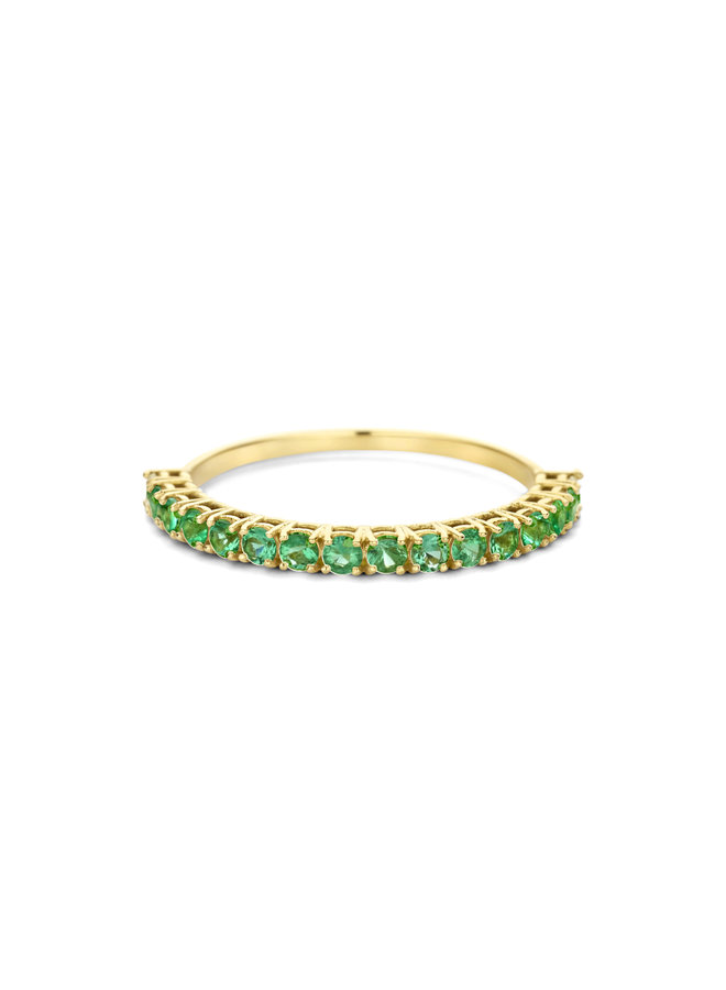 Just Diamond Ring Emerald Size 3 Half