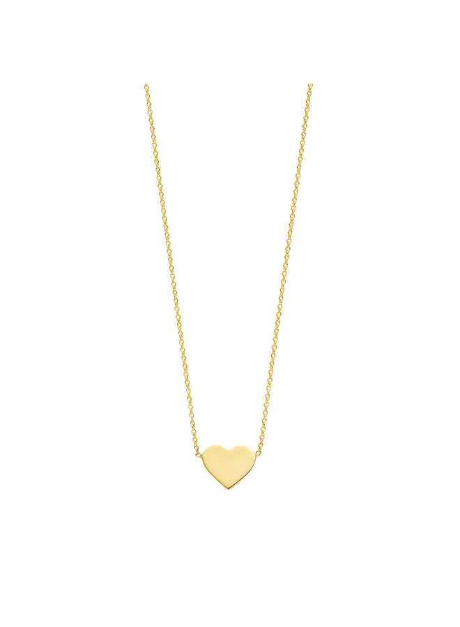 Forever Heart Necklace with letter