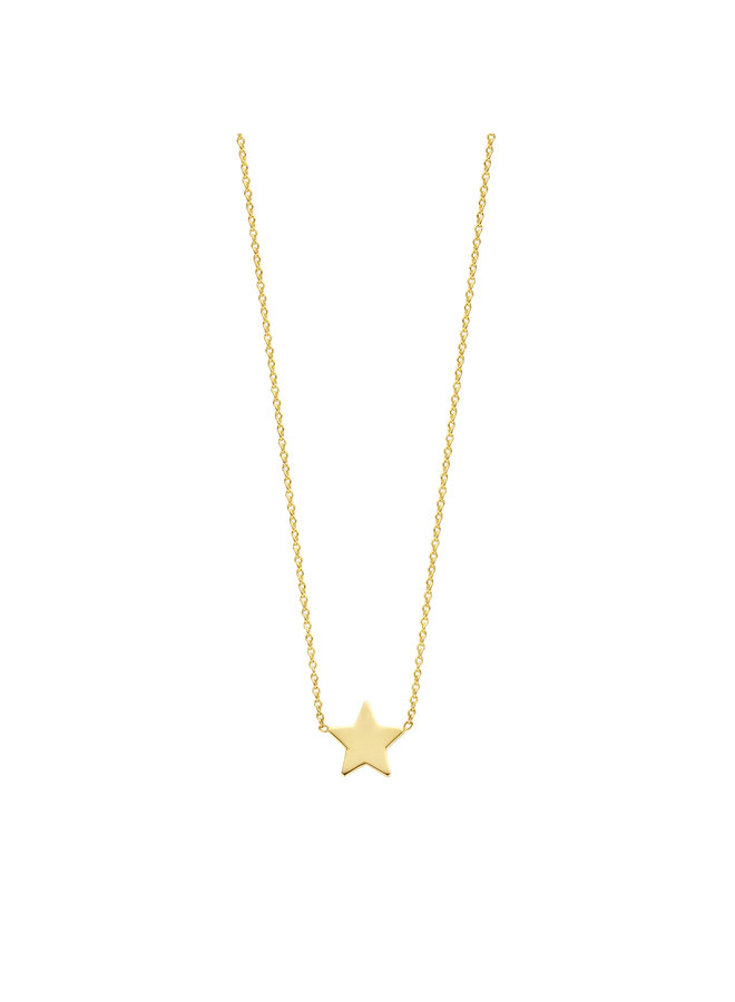 Forever Star Necklace with Letter