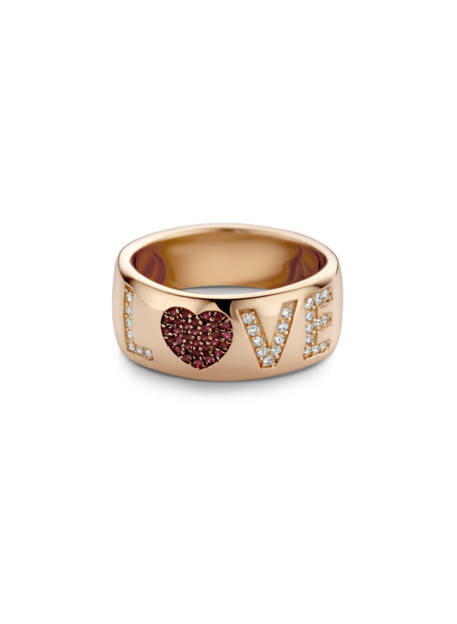 Just Diamond Love Ring
