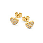 Franky's Treasure Heart Diamond Earring Single Piece