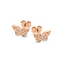 Franky's Treasure Butterfly Diamond Earring Single Piece