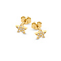 Franky's Treasure Star Diamond Earring Single Piece