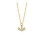 Franky's Treasure Anchor Diamond Necklace