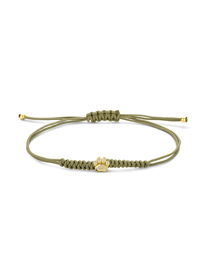 Franky's Treasure Dog Paw Diamond Bracelet