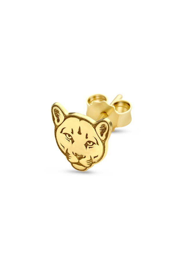 Franky's Treasure Panther Earring Single Piece