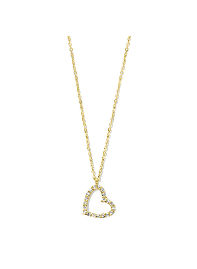 Just Diamond Necklace Heart Big