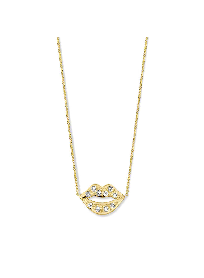Franky's Treasure Kiss Diamond Necklace