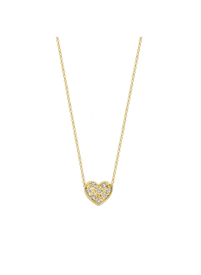 Franky's Treasure Heart Diamond Necklace