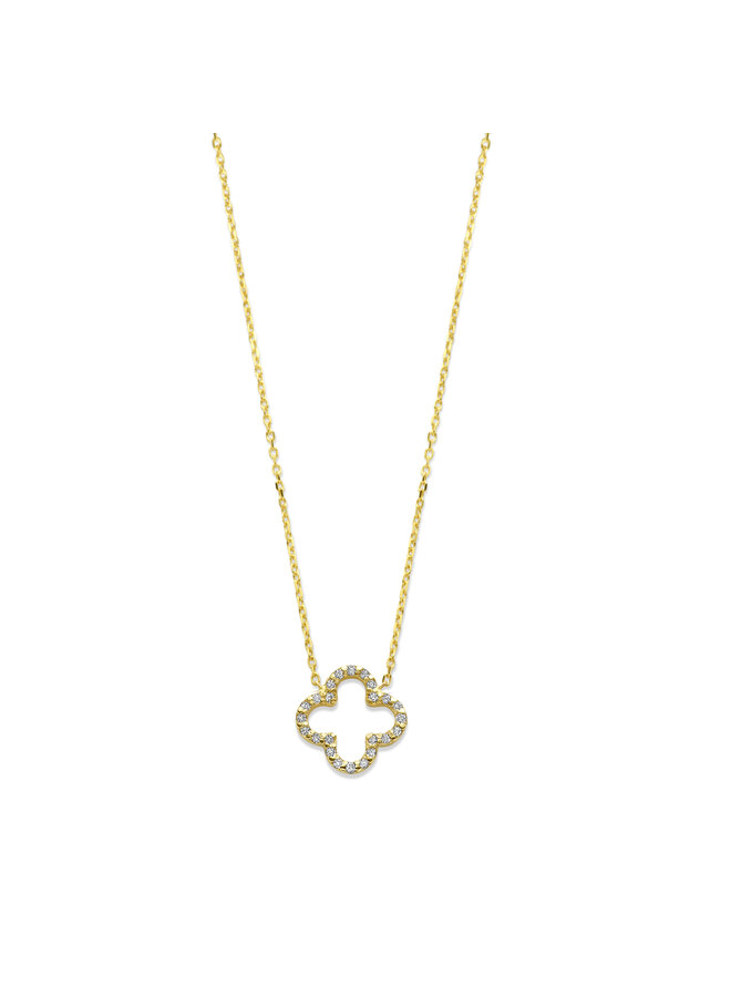 Iconic Lucky Clover Diamond Necklace