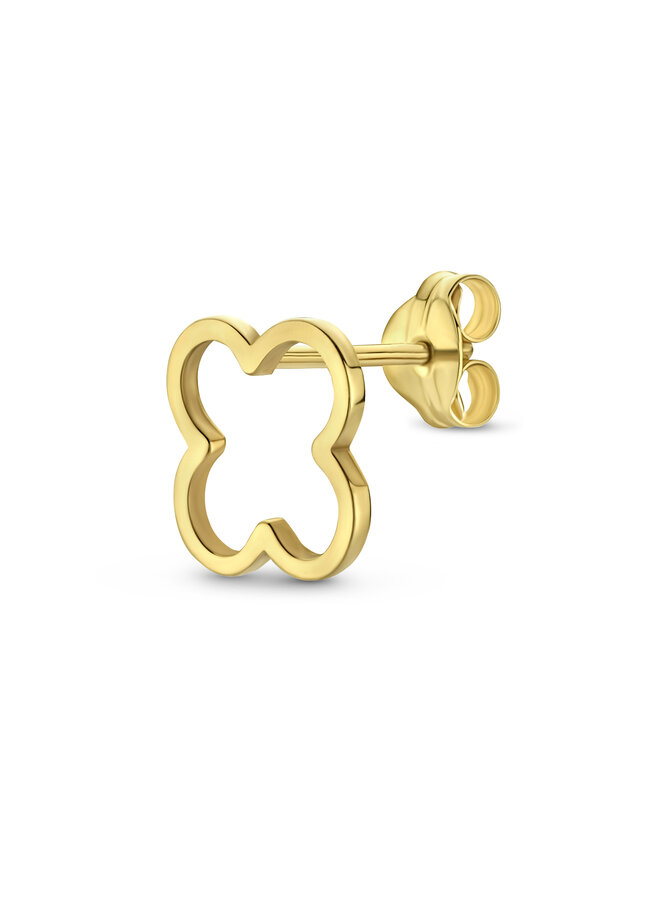 Iconic Lucky Clover Stud Earring