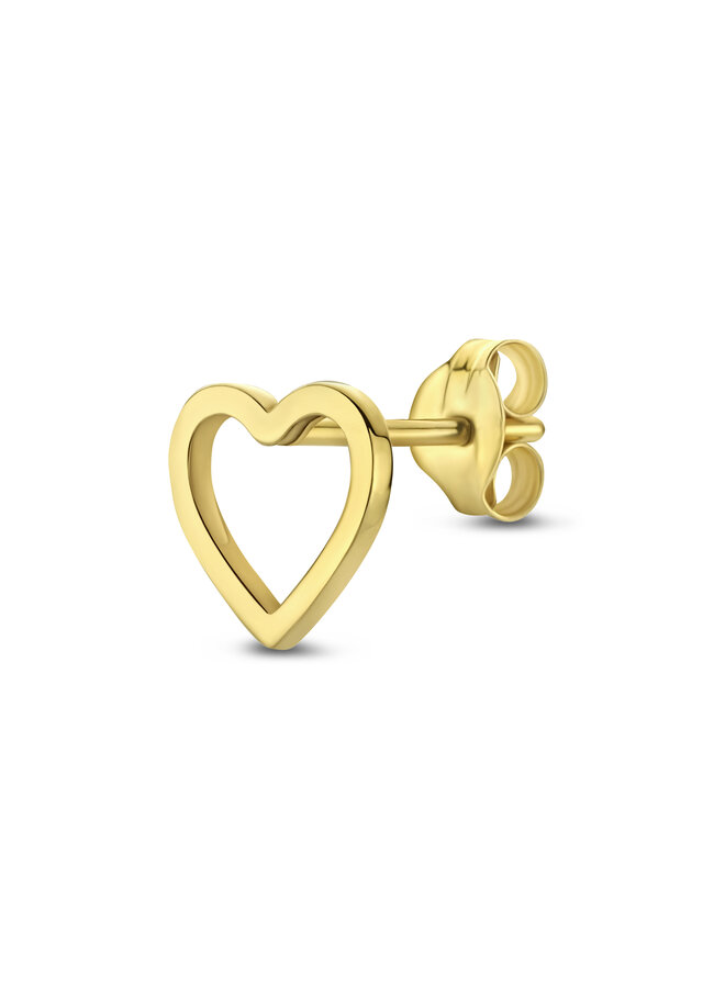 Iconic Heart Stud Earring