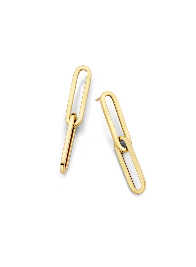 Charm 2 Links Oorbellen (paar)