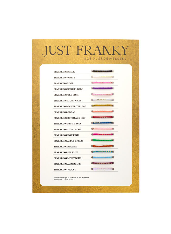 Geboortesteen Bedel Baguette Satijnkoord