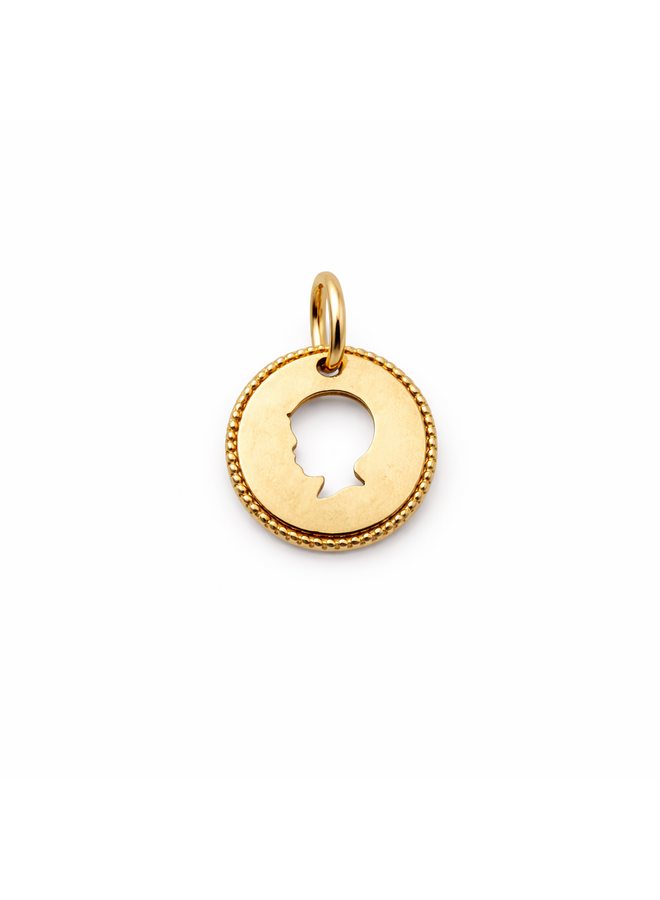 Family vintage coin Small