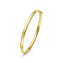 14 Karaat Gouden Iconic Bangle – Tijdloze Statement Armband van Just Franky