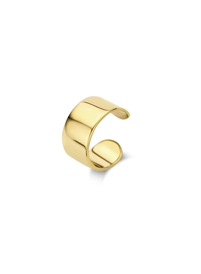 14 Karaat Gouden Iconic Ear Cuff 10mm van Just Franky