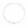 Cube Satijnkoord Ketting 2 cubes 14K Goud