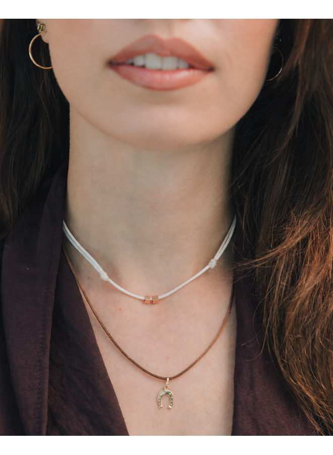 Charm Hoefijzer Bedel 14K Goud