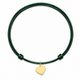 Charm Satijnkoord Ketting Hart 14K Goud