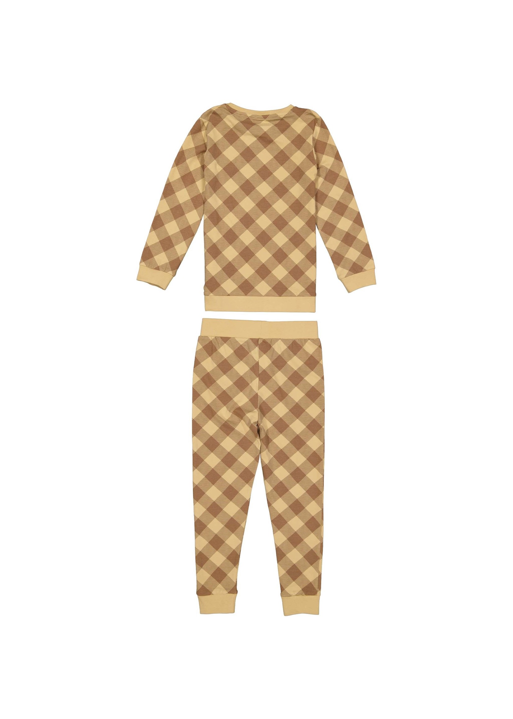 Quapi Pyjama Brown Soft Check