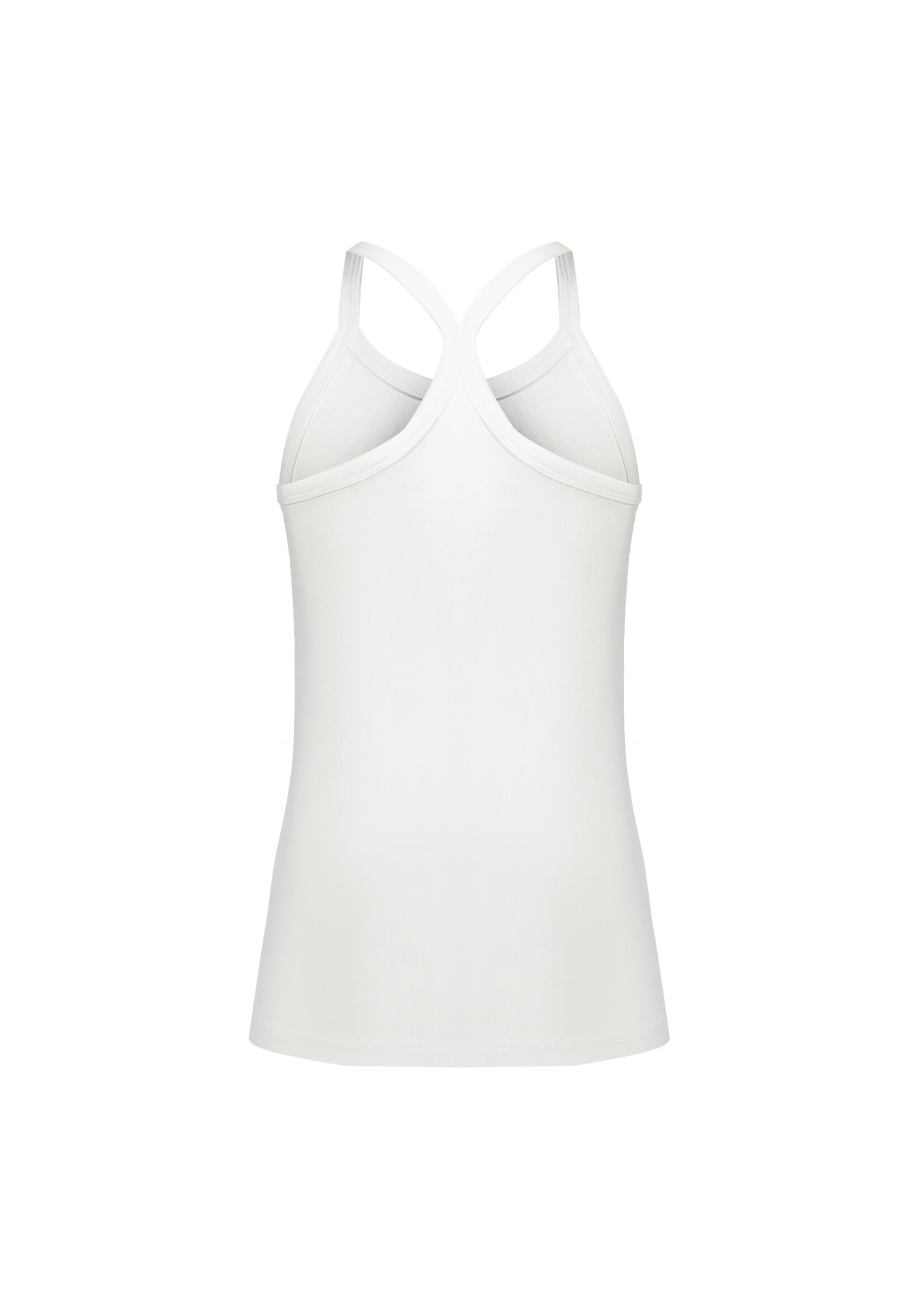 Geisha Singlet basic White