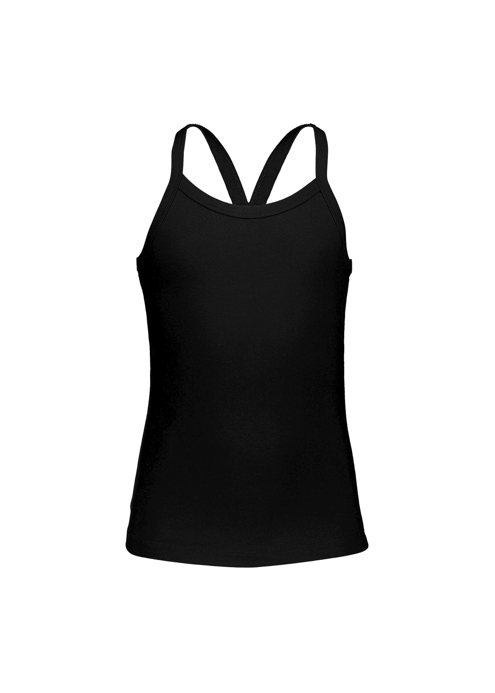 Geisha Singlet basic Black