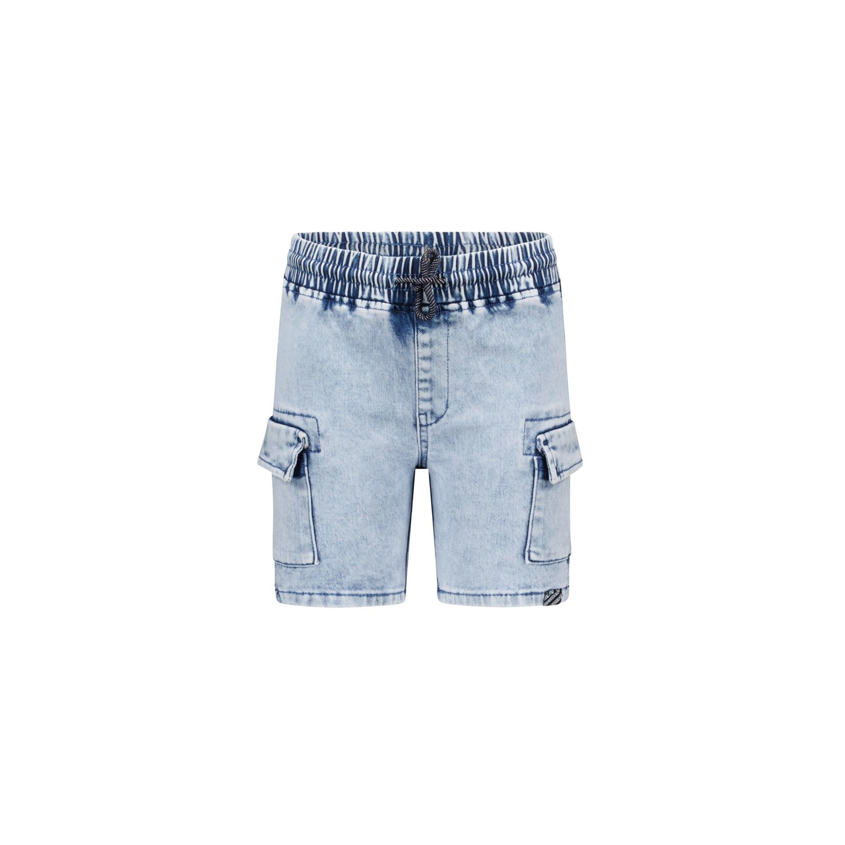 B-nosy Boys denim shorts with patched pockets happy denim