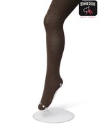 Bonnie Doon Maillots Bio Cotton tights  Dark Brown