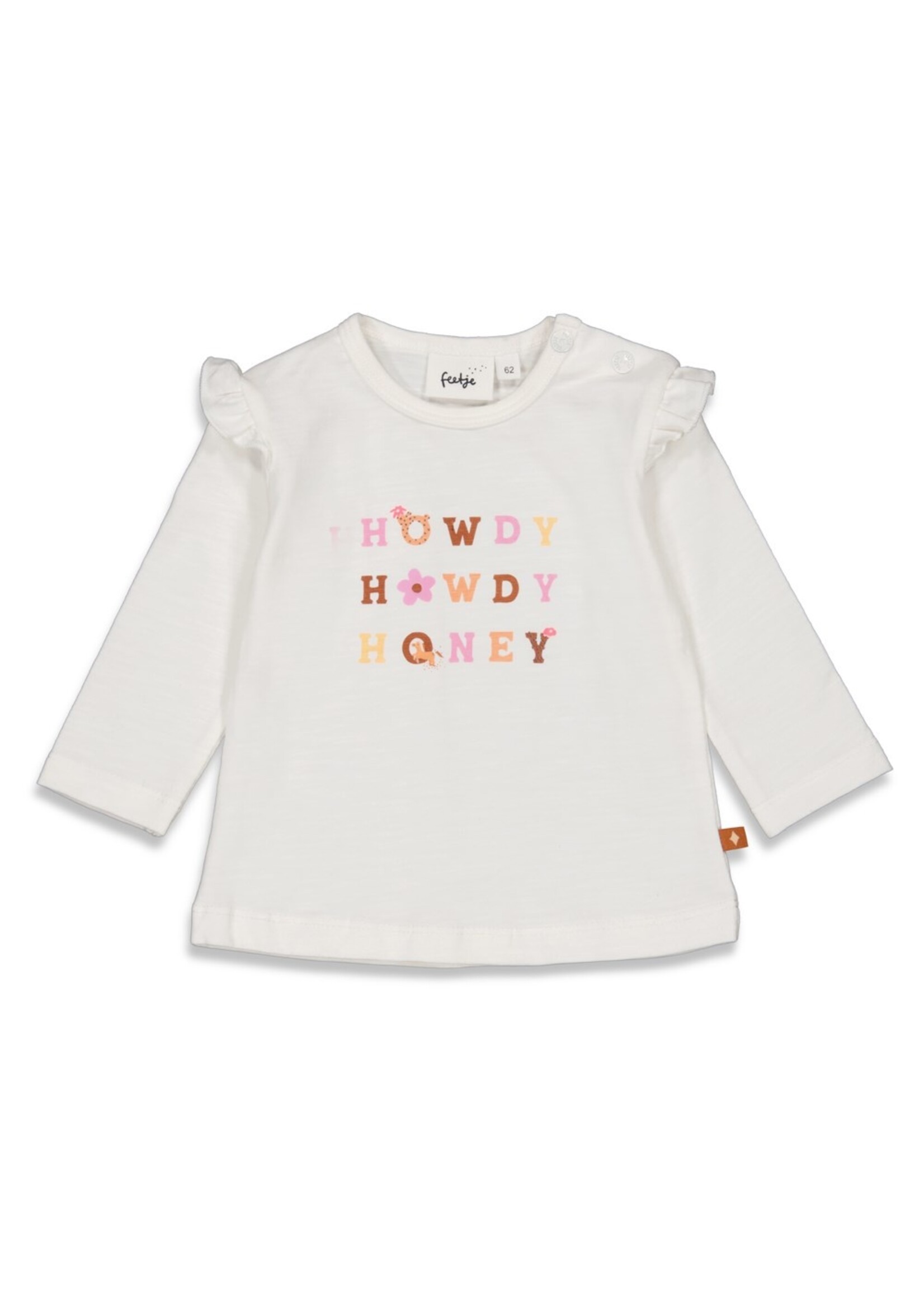 Feetje Longsleeve - Howdy Honey Offwhite