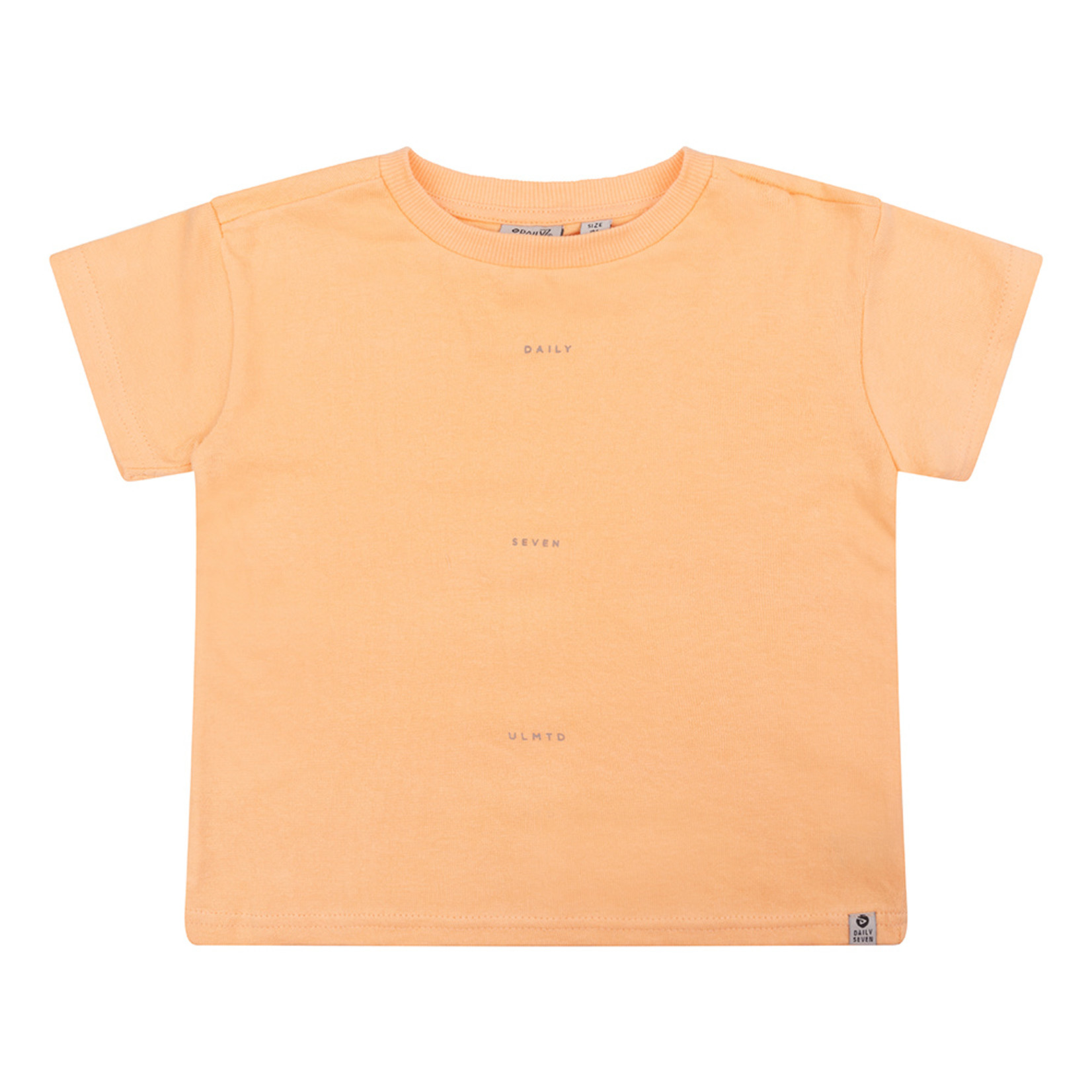 Daily7 T-shirt Daily7 Light Apricot