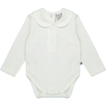 Klein Baby Body Collar Girls L/S Off White
