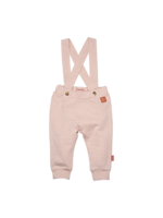 BESS Dungaree Striped Dusty Rose